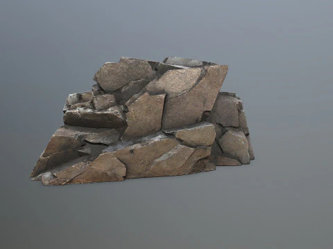 Desert rocks 3D Model
