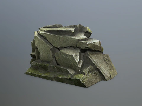 Forest rocks 3D Model