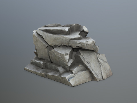 Desert rocks 3D Модель