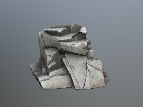 Desert rocks 3D Модель