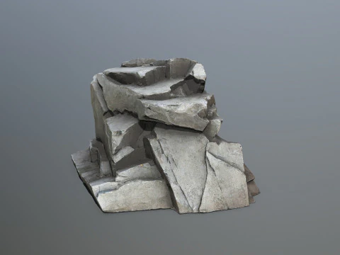 Desert rocks 3D Model