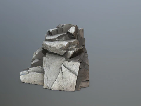 Desert rocks 3D Model