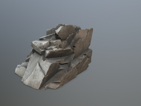 Desert rocks 3D Модель