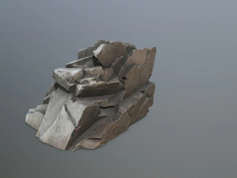 Desert rocks 3D Model