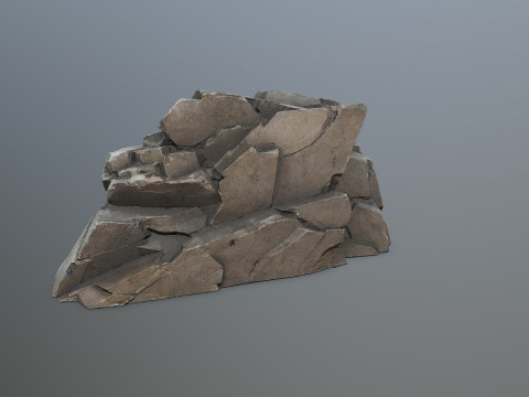 Desert rocks 3D Модель