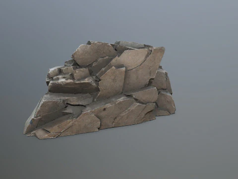 Desert rocks 3D Model