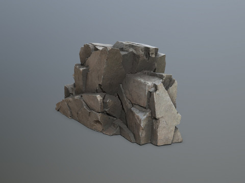 Desert rocks 3D Модель