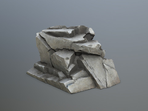 Desert rocks 3D Модель
