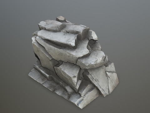 Desert rocks 3D Модель