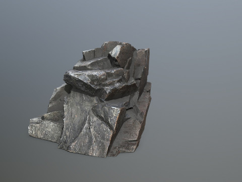 Desert rocks 3D Model