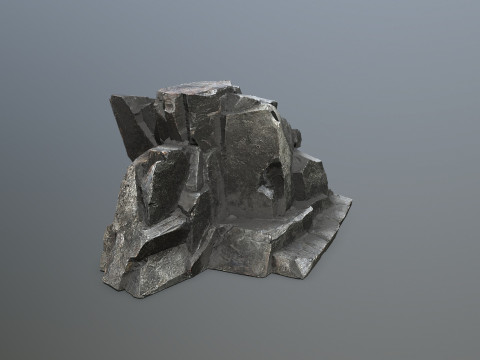 Desert rocks 3D Model