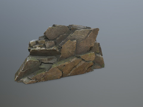 Cliff rocks 3D मॉडल