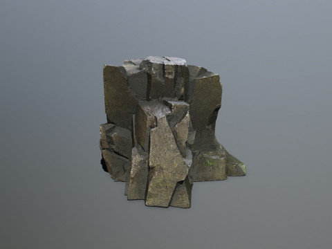 Cliff rocks 3D मॉडल