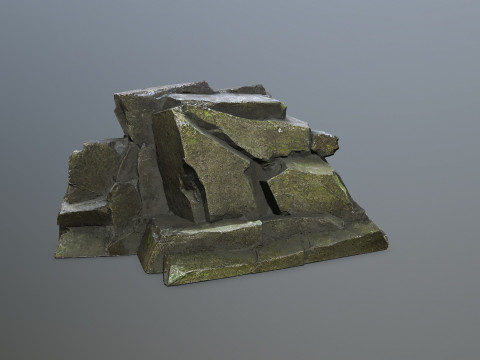 Cliff rocks 3D मॉडल