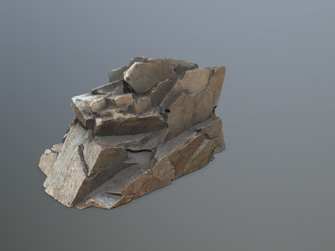Desert rocks 3D Model