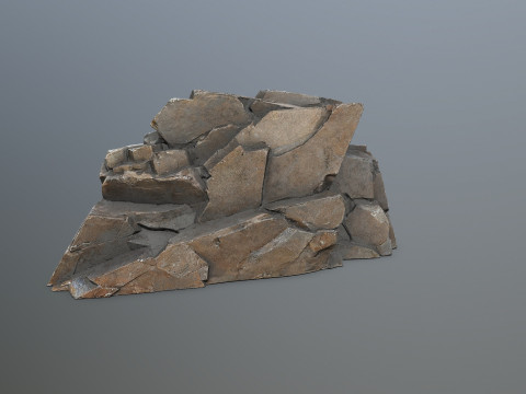 Desert rocks 3D Model