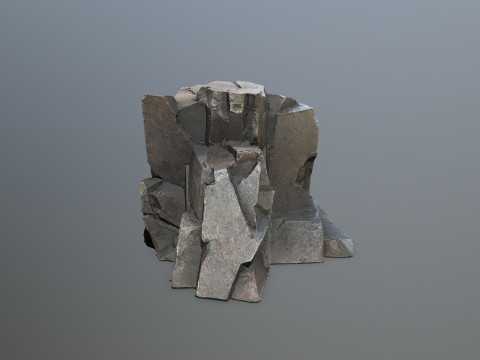 Desert rocks 3D Model