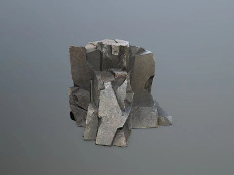 Desert rocks 3D Model