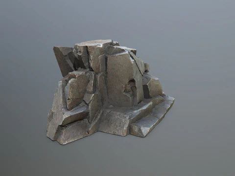 Desert rocks 3D Model
