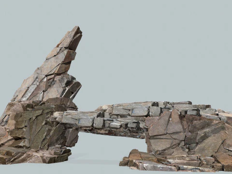 Rocce della scogliera Modello 3D