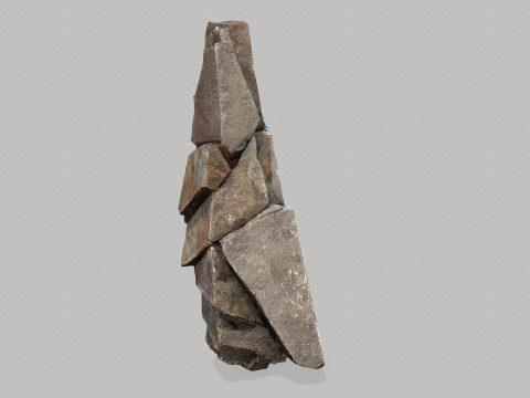 Cliff rocks 3D Модель