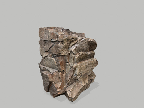 Cliff rocks 3D Модель