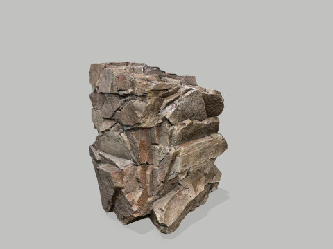 Rocce della scogliera Modello 3D