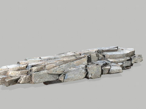 Cliff rocks 3D Модель