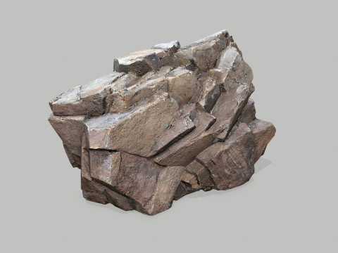 Cliff rocks 3D Модель
