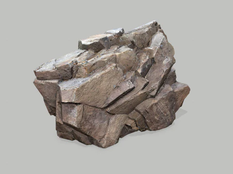 Rocce della scogliera Modello 3D
