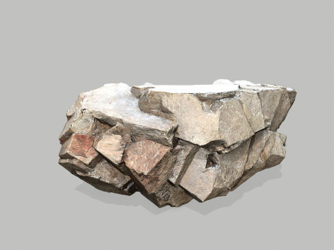 Cliff rocks 3D Модель