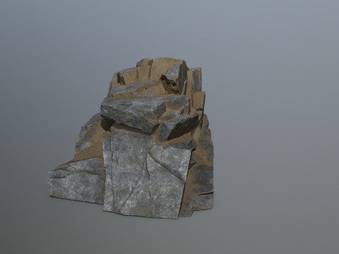 Desert rocks 3D Model
