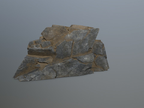 Desert rocks 3D Model