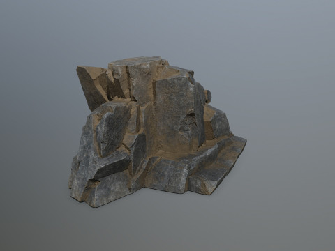 Desert rocks 3D Model