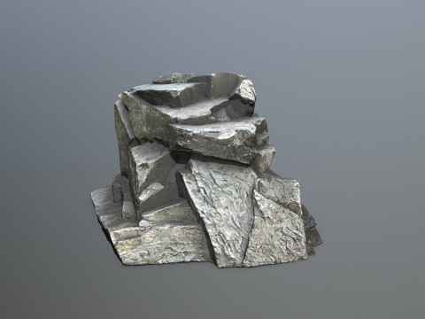 Cliff rocks Modelo 3D