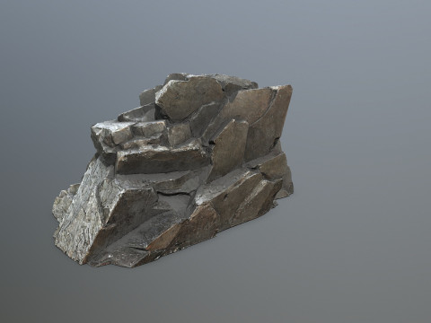 Cliff rocks Modelo 3D