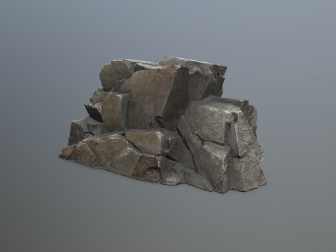 Cliff rocks Modelo 3D