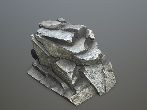 Cliff rocks Modelo 3D