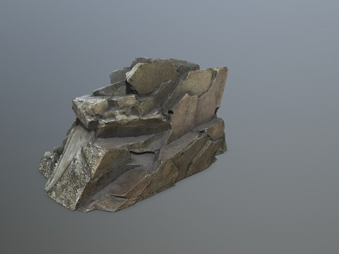 Cliff rocks Modelo 3D
