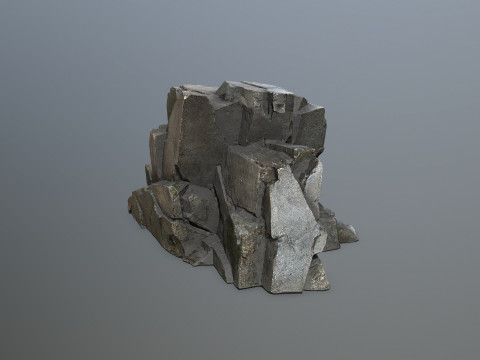Cliff rocks Modelo 3D