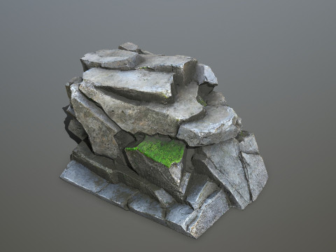 Cliff rocks Modelo 3D