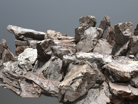 Desert rocks Modelo 3D