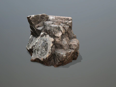 Desert rocks 3D Model