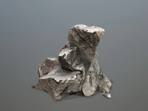 Desert rocks 3D Model