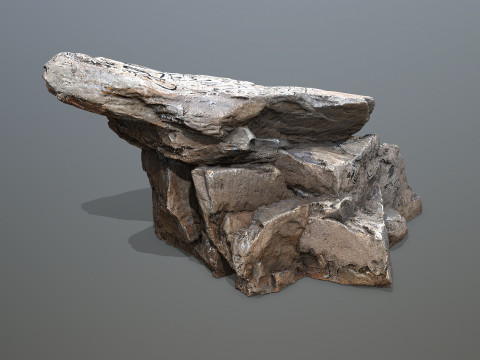 Desert rocks Modelo 3D