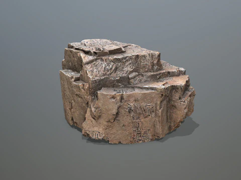 Desert rocks 3D Model