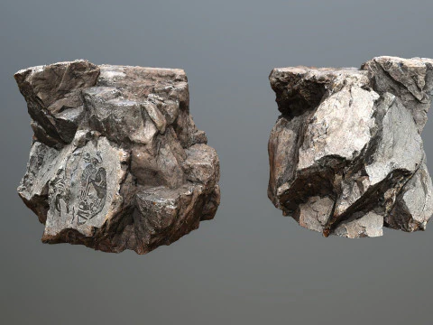 Desert rocks 3D Model