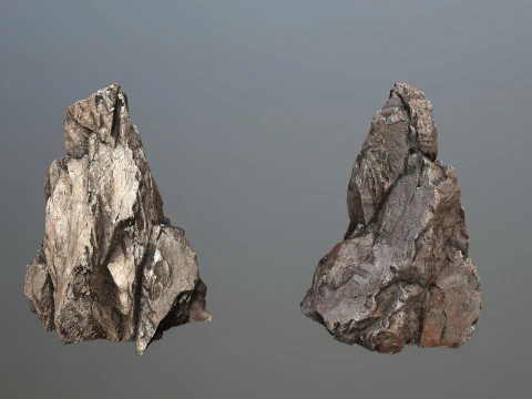 Desert rocks 3D Model