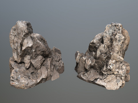 Desert rocks Modelo 3D