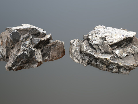 Desert rocks Modelo 3D